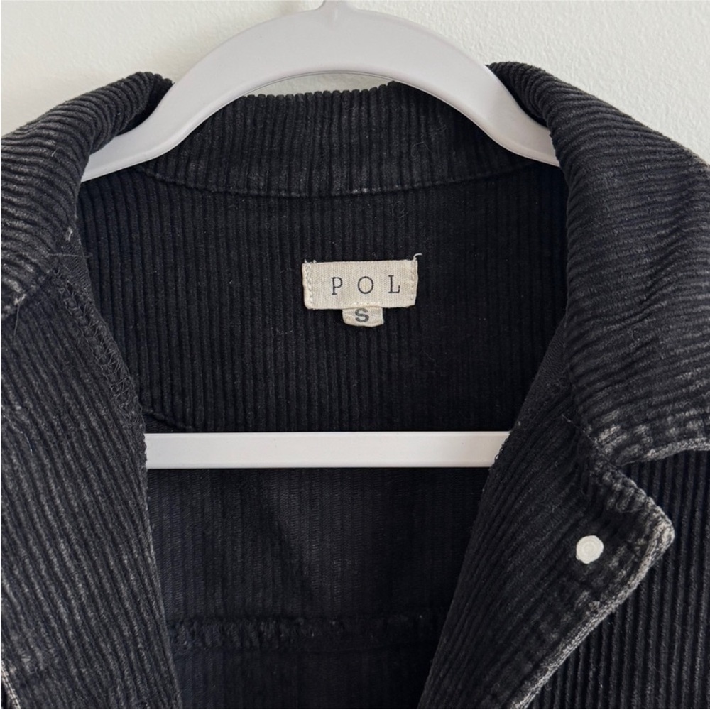 POL Black Corduroy Jacket - Picture 3 of 7